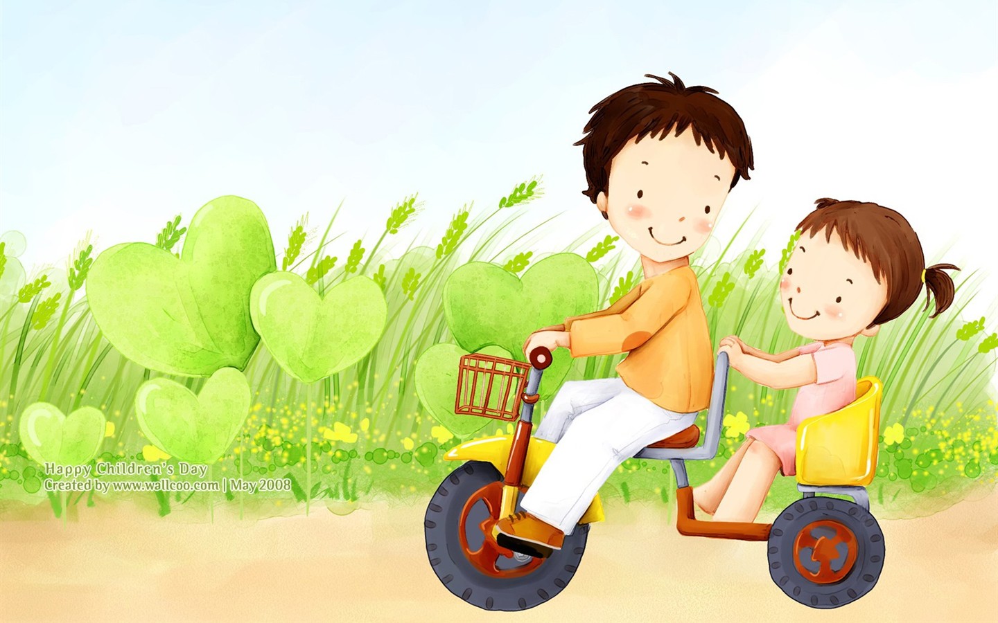 Lovely Children S Day Wallpaper Illustrator - Naughty Anniversary Wishes For Brother - HD Wallpaper 