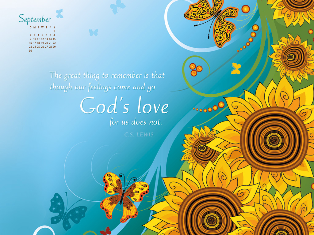 Sept 2012 Faith Wallpaper Download Free Christian September - September Wallpaper Free - HD Wallpaper 