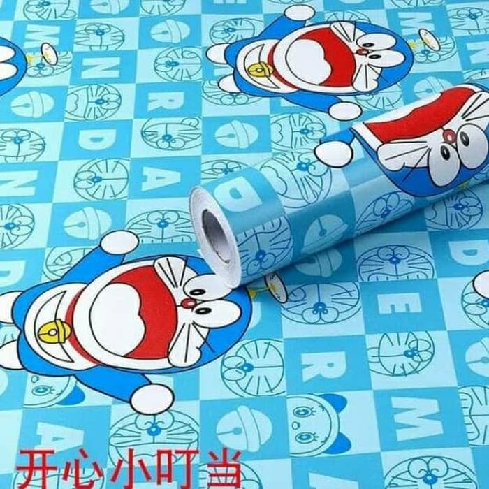 Giay Dan Tuong Doremon - HD Wallpaper 