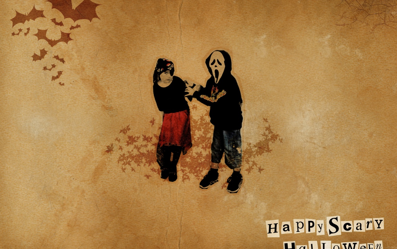 Halloween Kids Wallpapers - Halloween Wallpaper Backgrounds - HD Wallpaper 