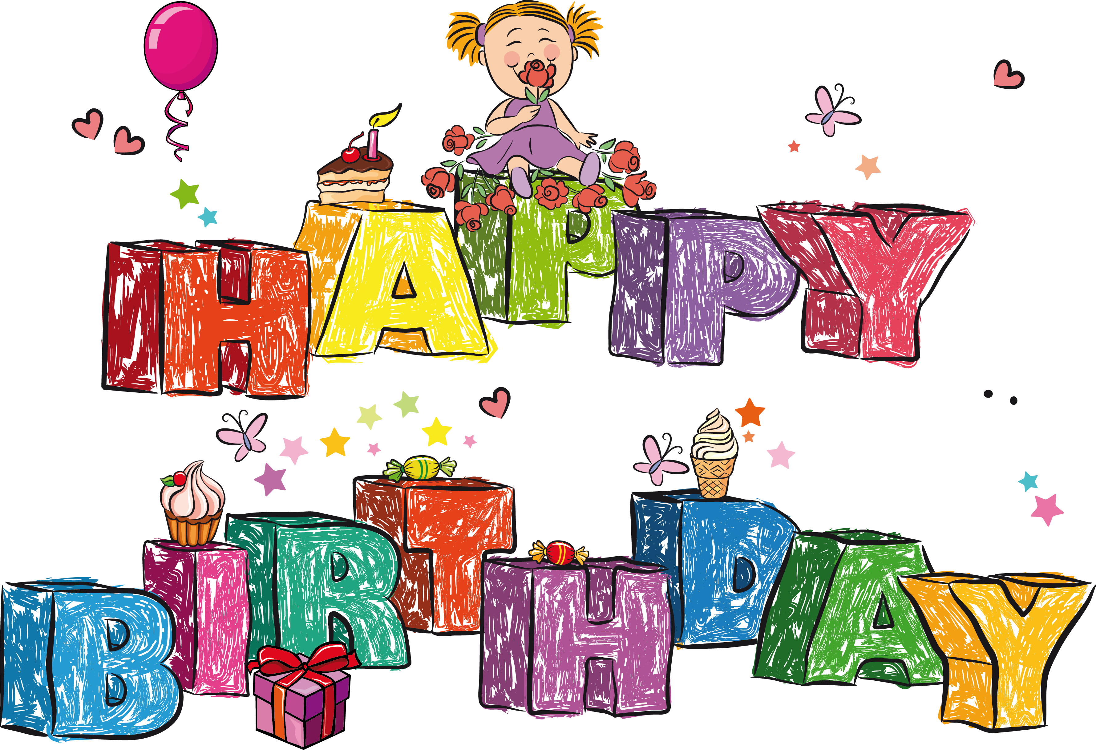 Hd Happy Birthday Images Kids - Happy Birthday Children - HD Wallpaper 