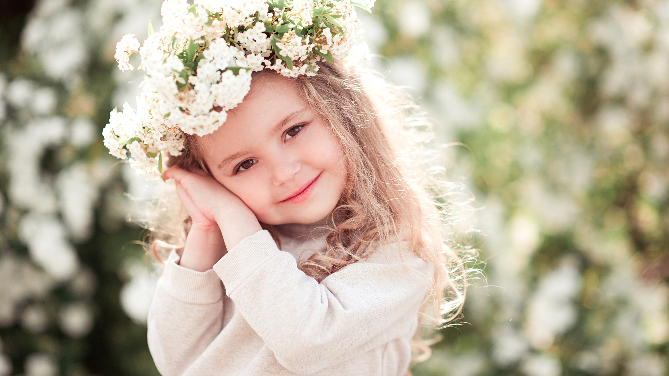 Cute Smile Happy Girl - HD Wallpaper 