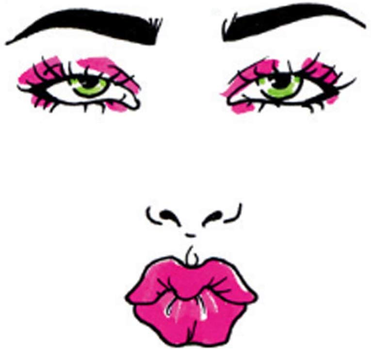 Eyes And Lips - HD Wallpaper 