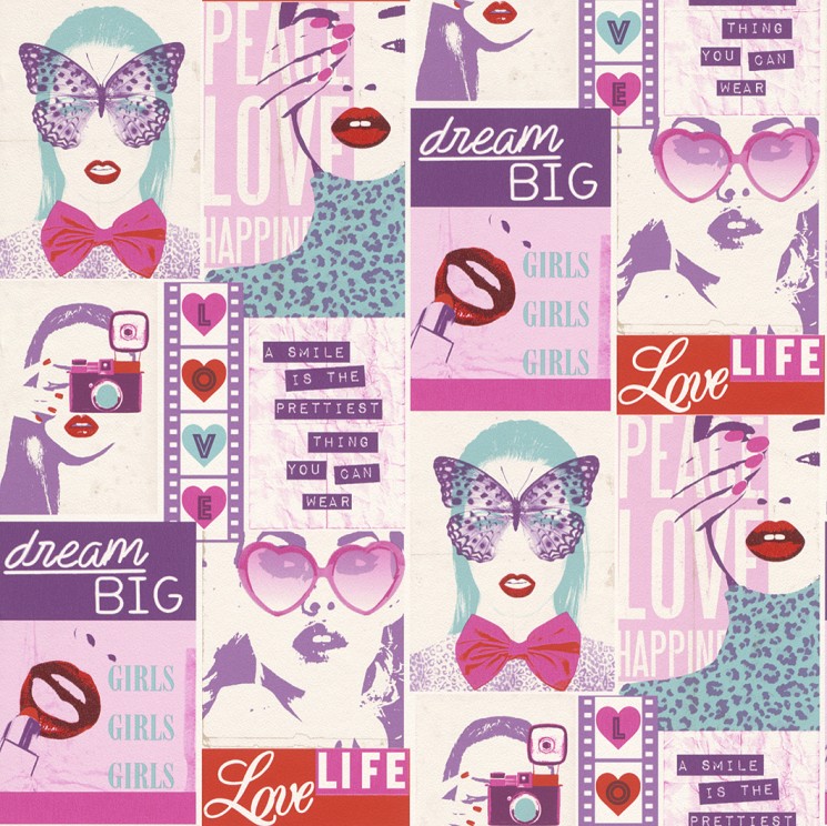 Papel Pintado Juvenil Chica - HD Wallpaper 