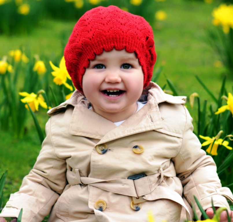 8 Baby Wallpapers With Smile - Baby Girl Wallpaper Smile - HD Wallpaper 