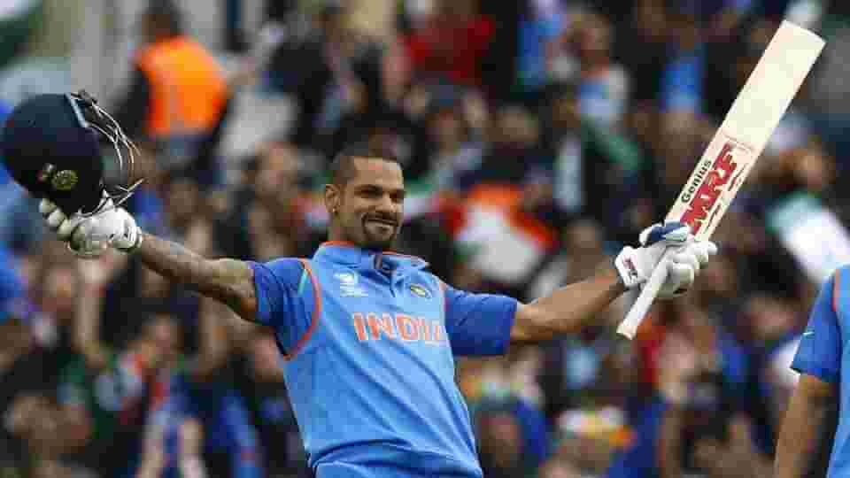 Shikhar Dhawan 100 Runs Celebration - HD Wallpaper 