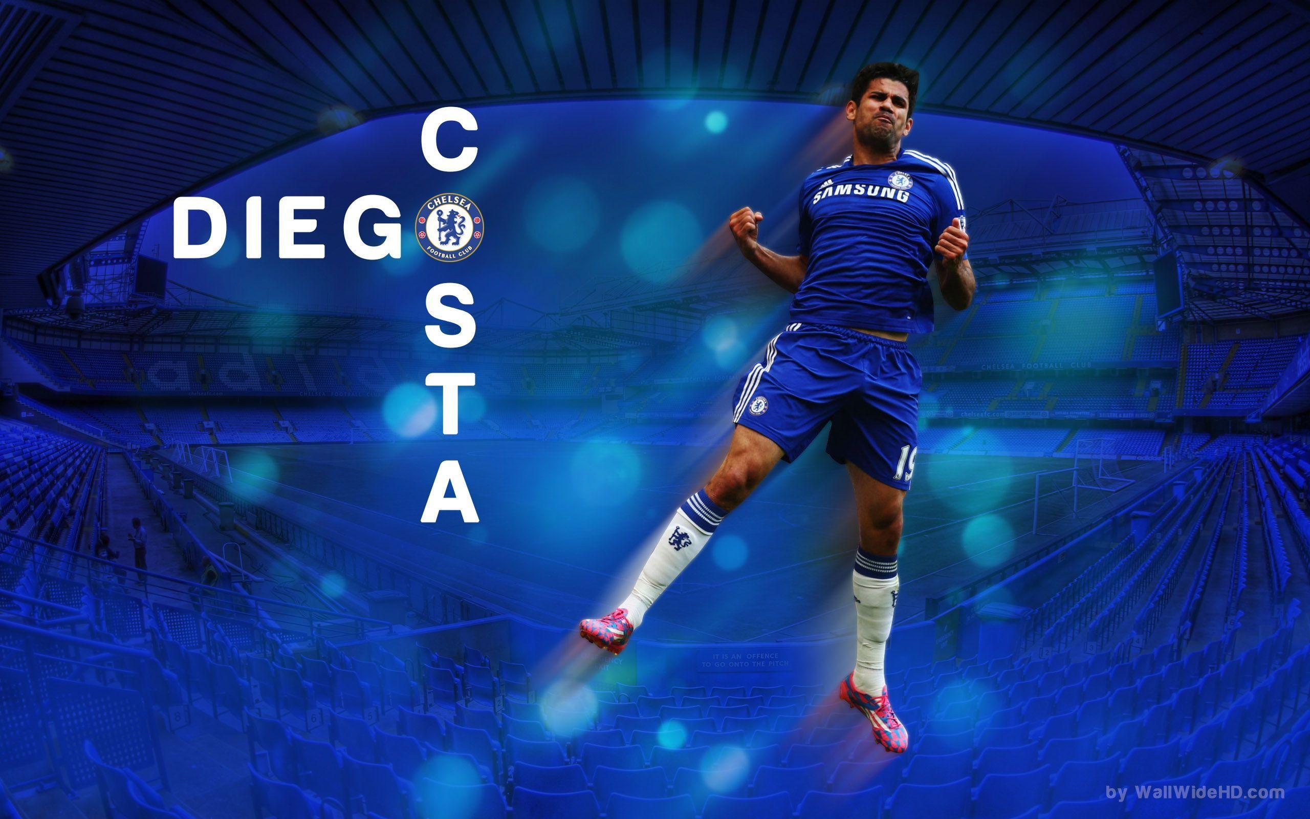 Diego Costa Wallpaper Chelsea - HD Wallpaper 
