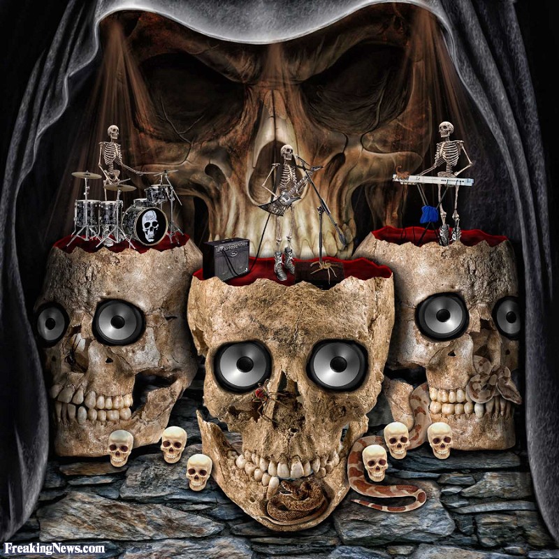 Skeleton Band - HD Wallpaper 