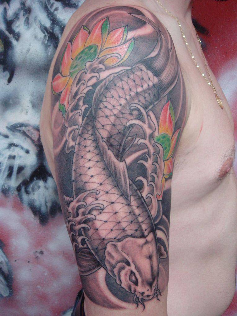 Tatto Yakuza © 2016 Brilio - Yakuza Tattoo Koi Fish - HD Wallpaper 
