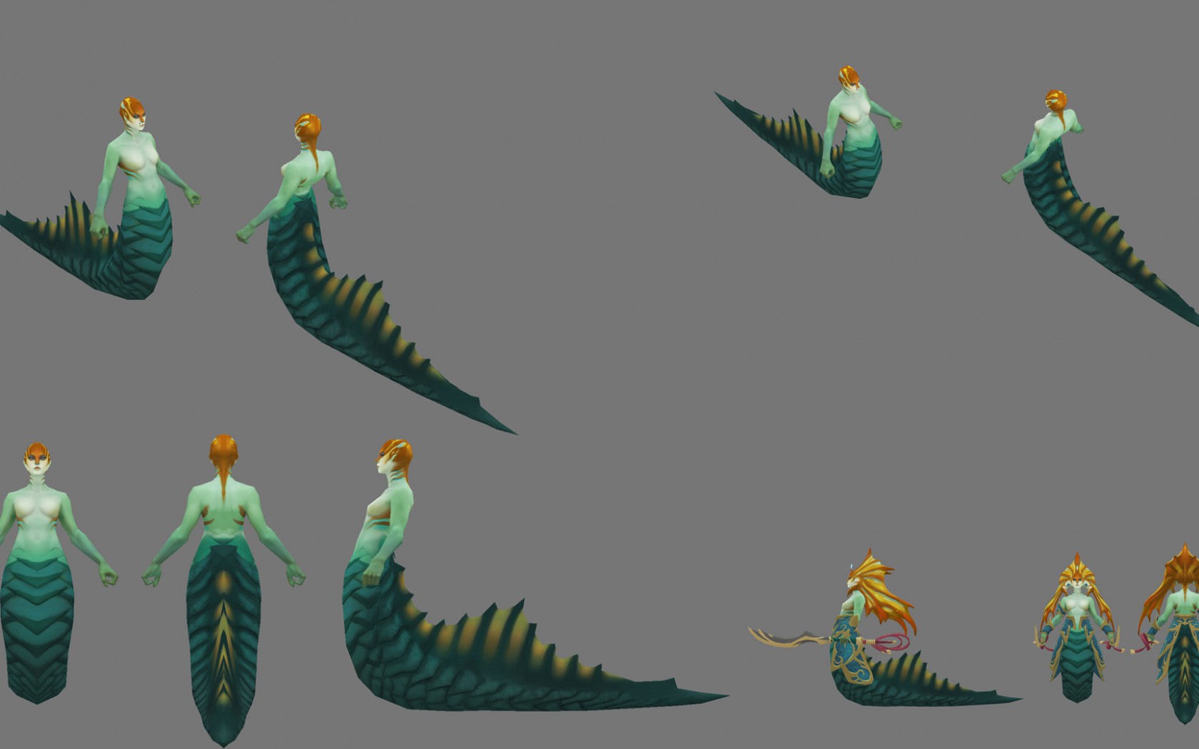 Naga Siren Set Dota - Naga Siren Concept Art - HD Wallpaper 
