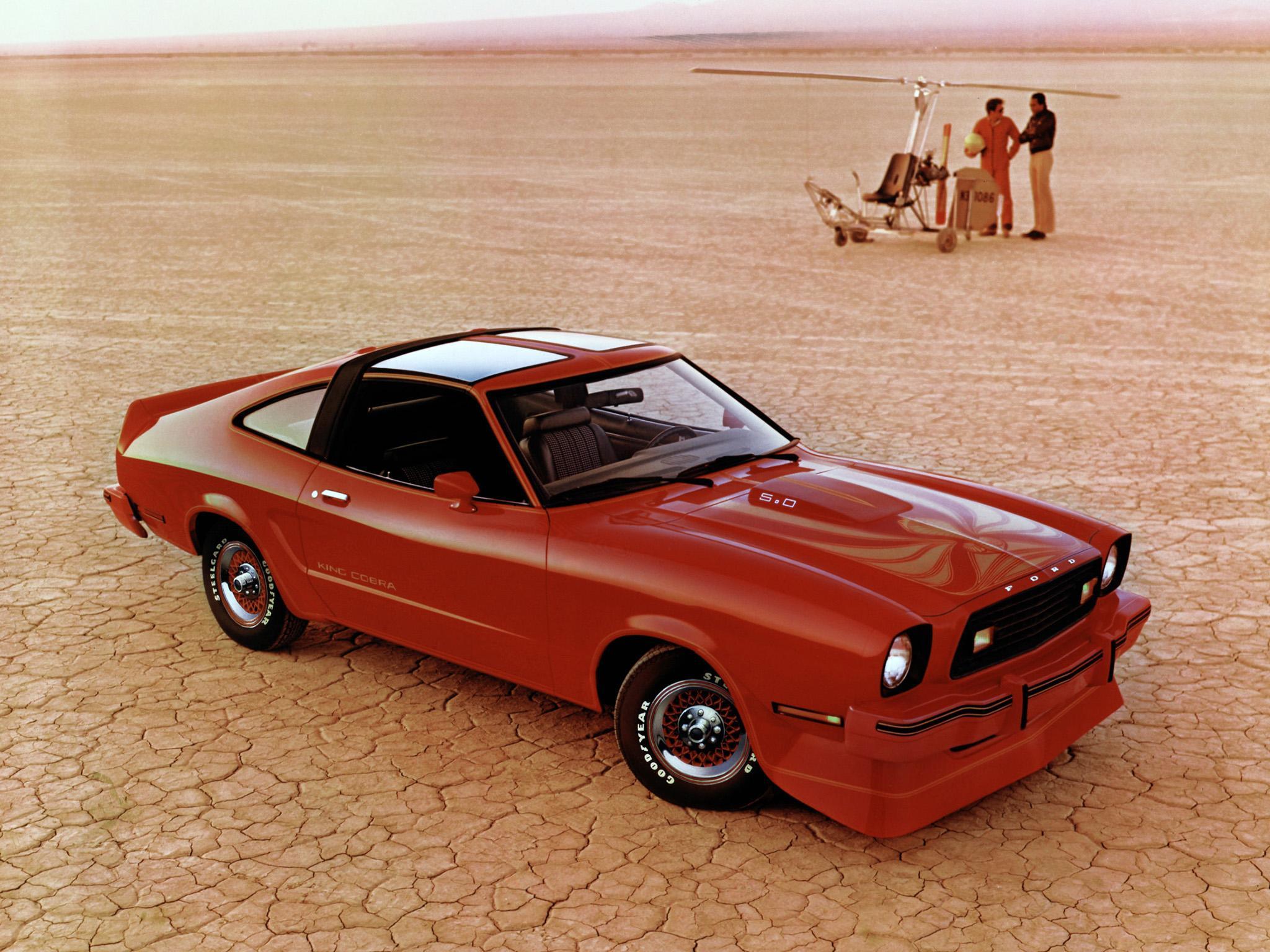 1978 Ford Mustang King Cobra T-roof - Ford Mustang Ii King Cobra 1978 Red - HD Wallpaper 
