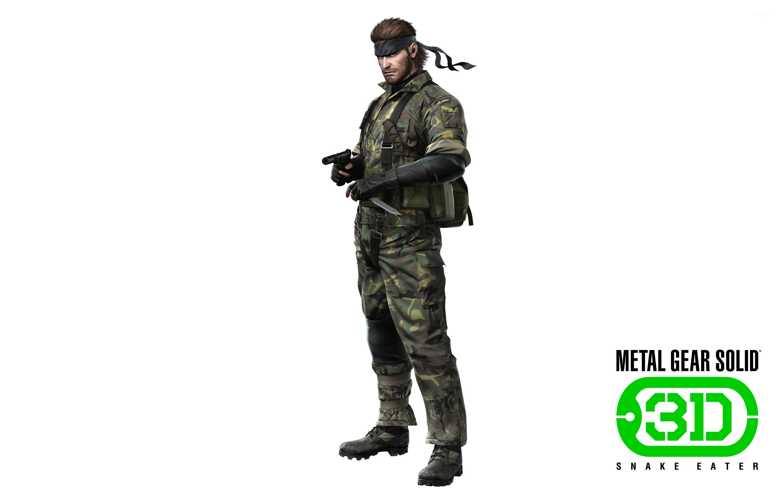 Snake Metal Gear Solid 3 - HD Wallpaper 