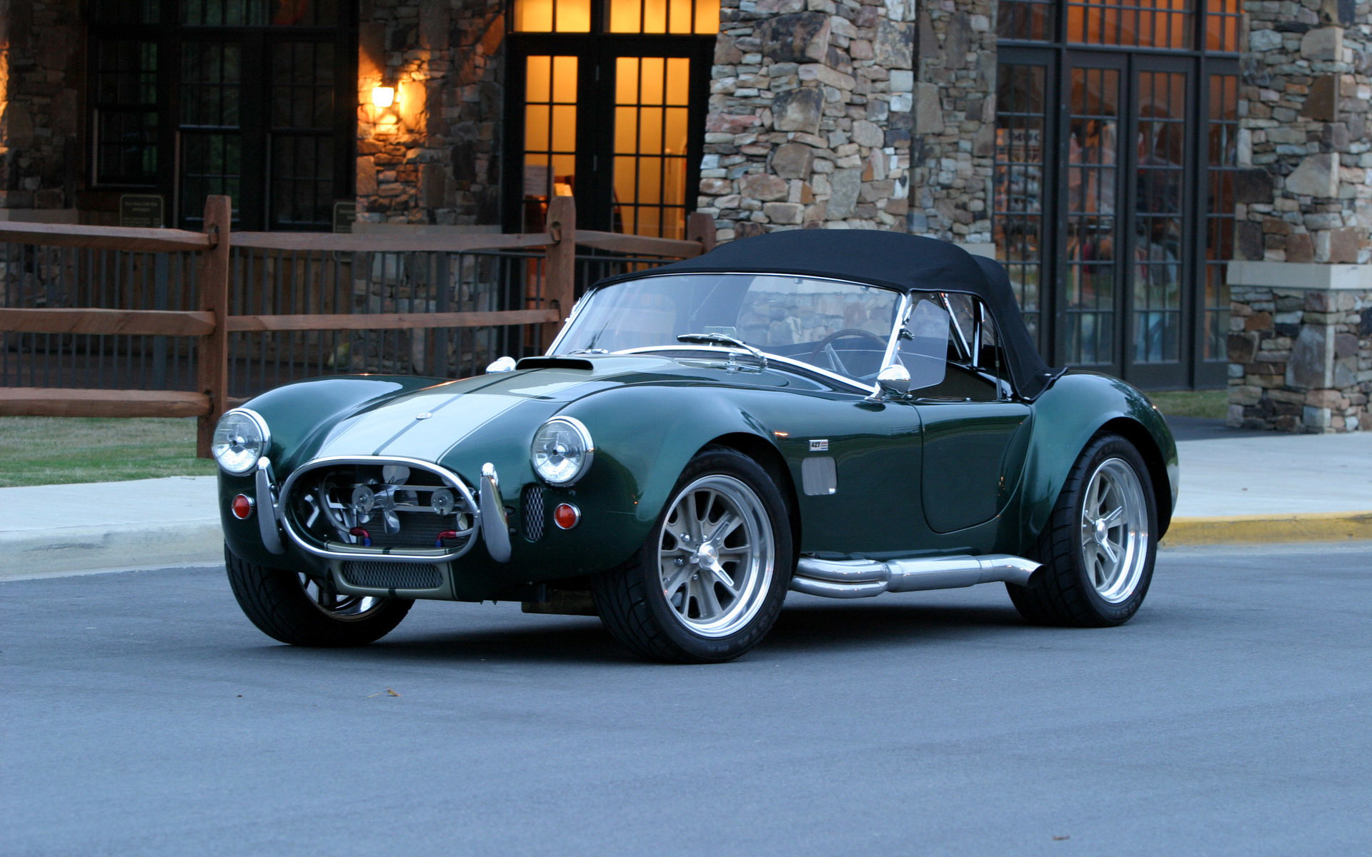 Shelby Cobra 427 Soft Top - HD Wallpaper 