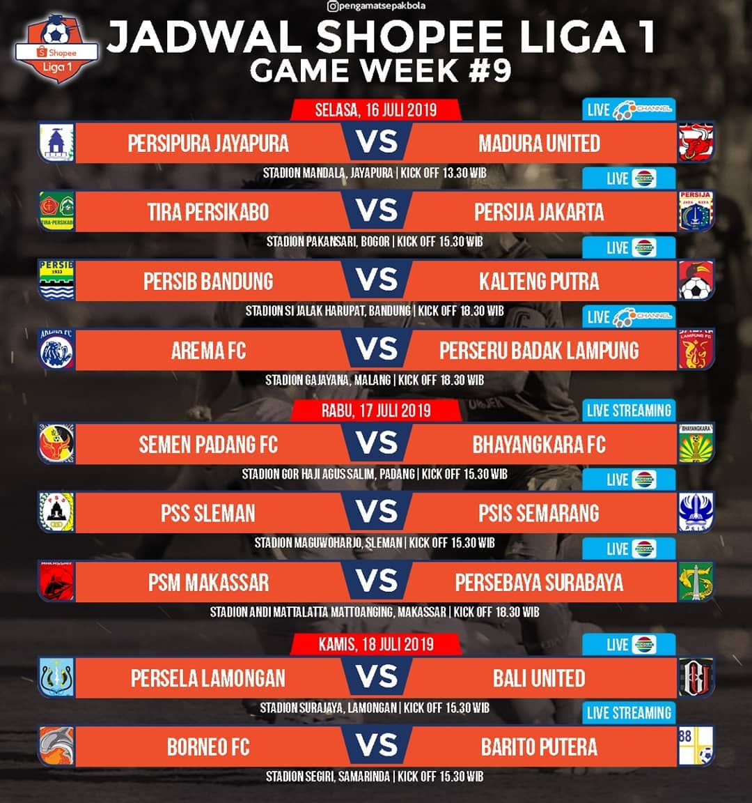 Liga 1 - HD Wallpaper 