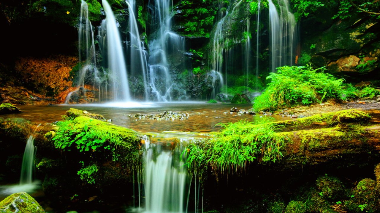 Waterfall - HD Wallpaper 