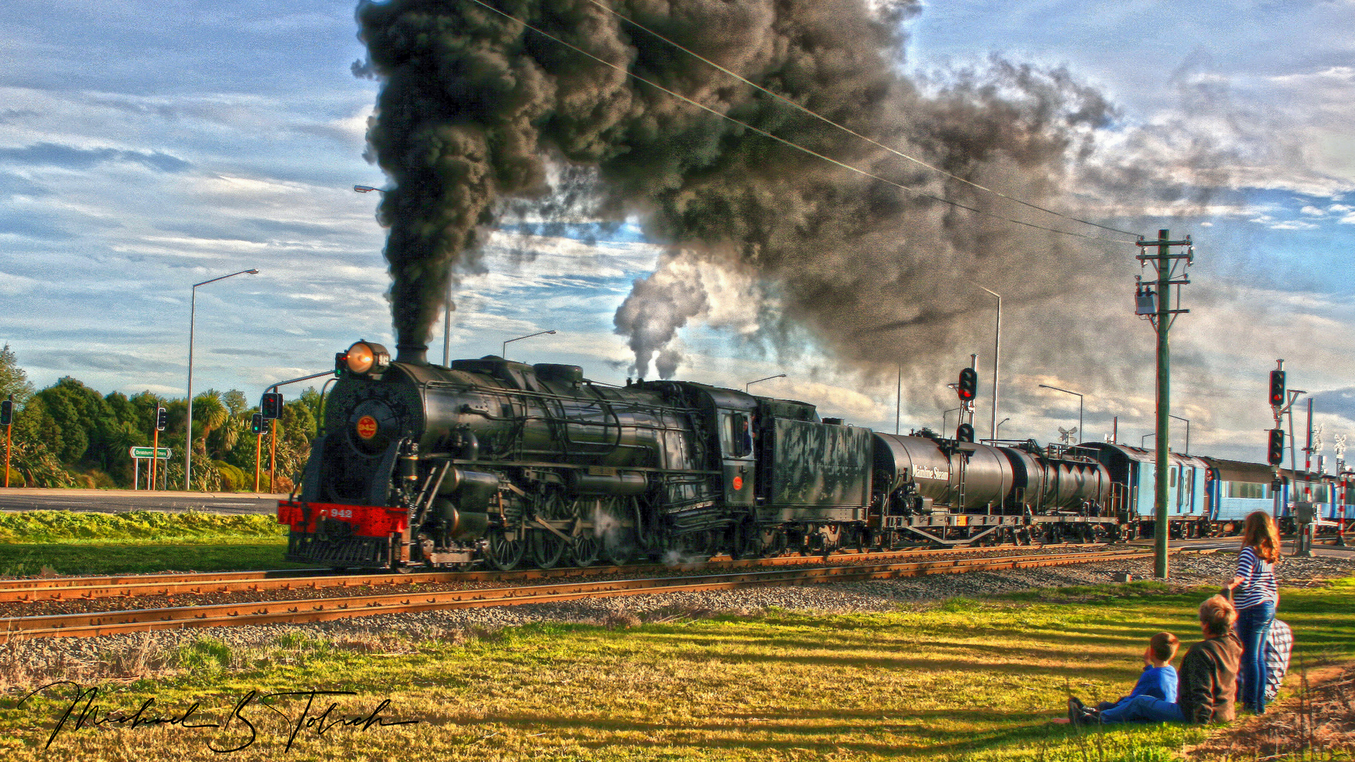 New Zealand Steam Trains - HD Wallpaper 