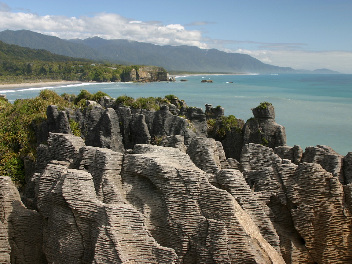 Pancake Rocks - HD Wallpaper 