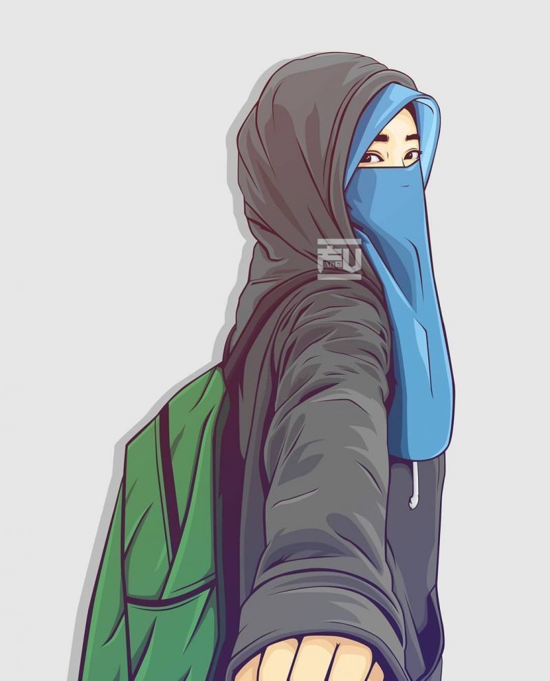 Anime Wallpaper Hijab gambar ke 14