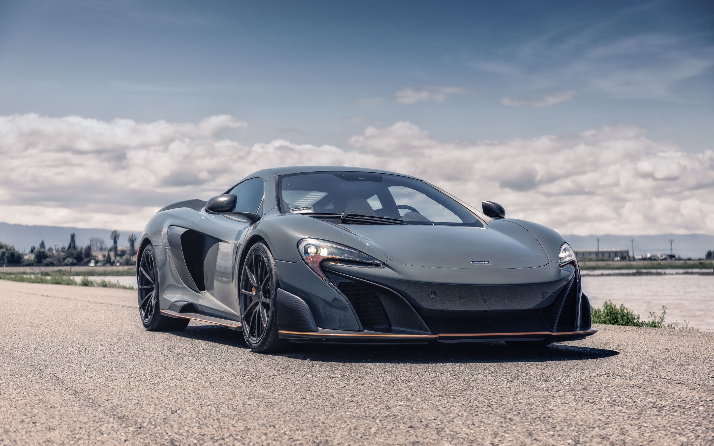 Mclaren 675 Lt, 2017, Gray Hypercar, Sports Coupe, - Mclaren P1 - HD Wallpaper 