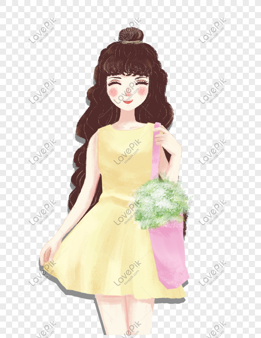 Ilustrasi Kartun Gadis Cantik Bandar Foto Cantik Gambar Perempuan Kartun 860x1114 Wallpaper Teahubio