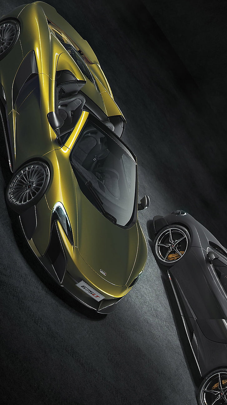 Yellow Mclaren 675lt Spider 2017 Gold Convertible Lamborghini