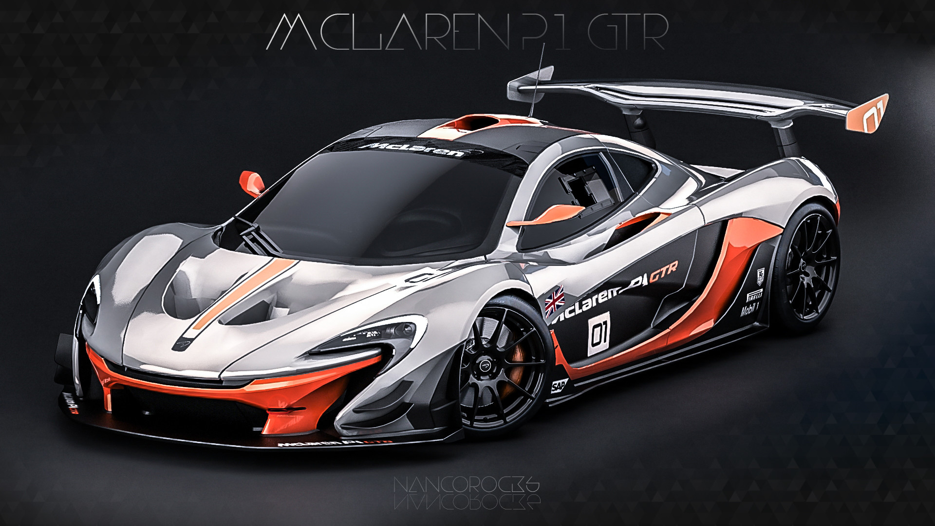 Mclaren P1 Gtr Wallpaper - Mclaren P1 Gtr Hd - HD Wallpaper 