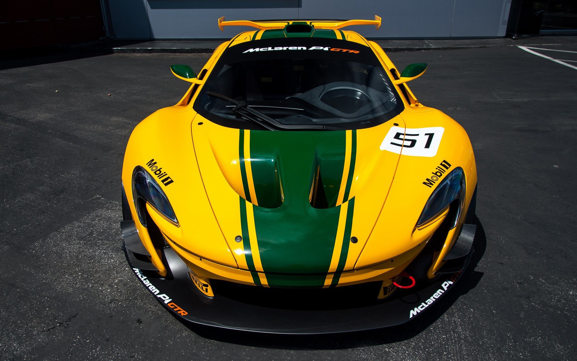 Wallpaper Mclaren P1 Gtr Supercar Front View - Mclaren P1 Gtr Hd - HD Wallpaper 