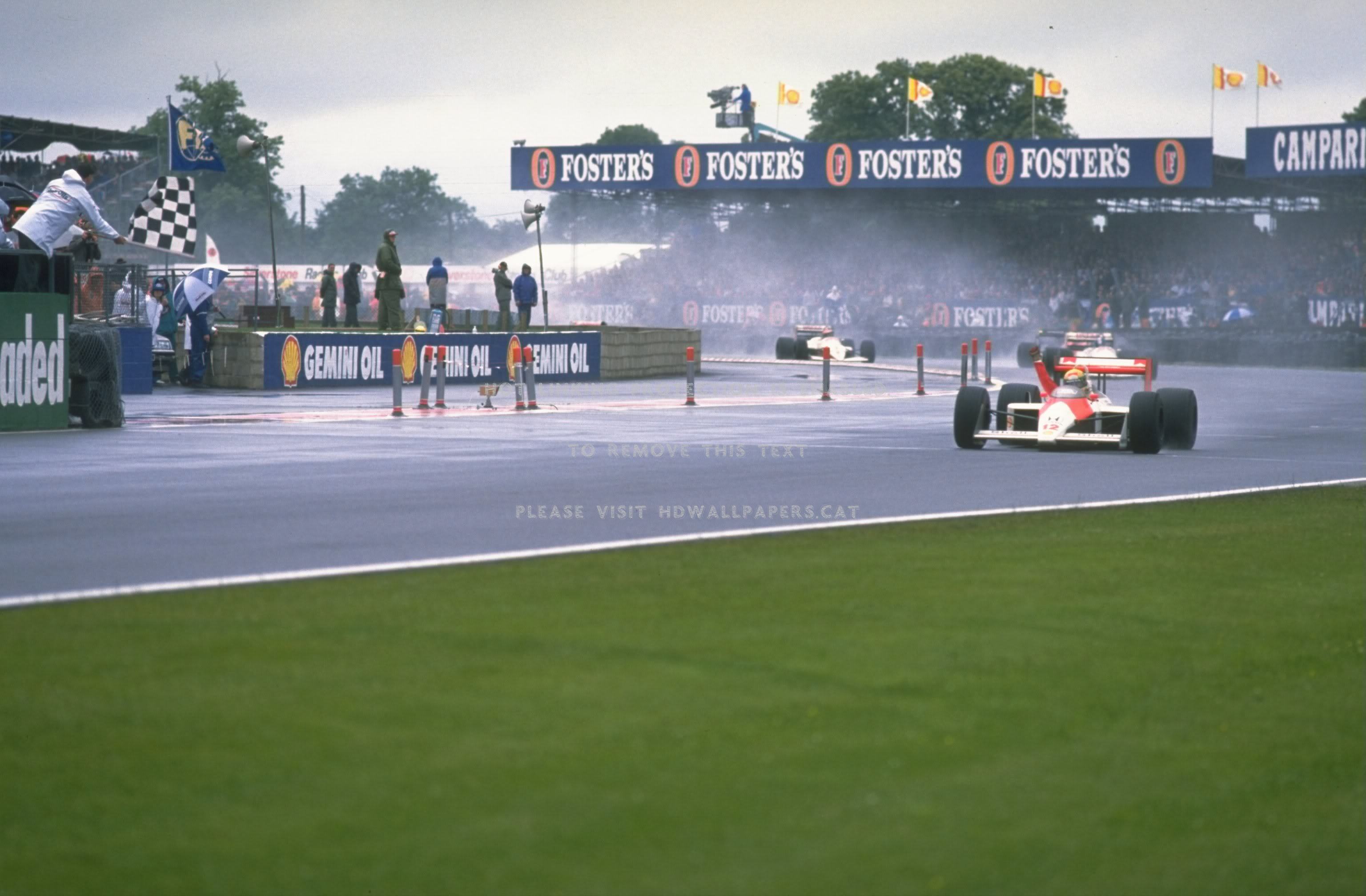 Senna Silverstone Mclaren Honda Sports Auto - Ayrton Senna 1988 - HD Wallpaper 
