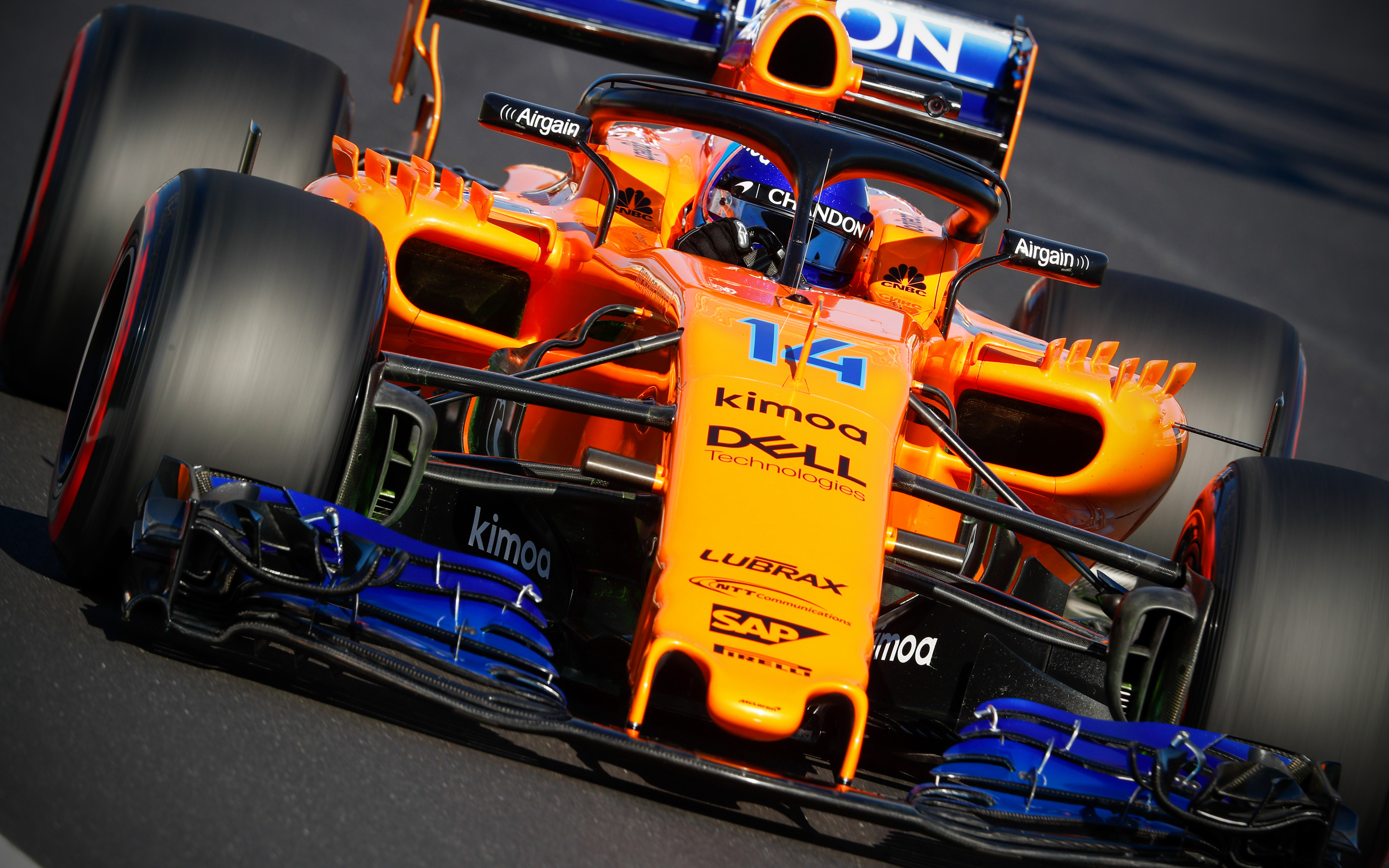 4k, Fernando Alonso, Close-up, Raceway, 2018 Cars, - HD Wallpaper 