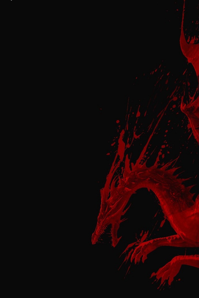 Iphone Hd Wallpaper Red Dragon - HD Wallpaper 