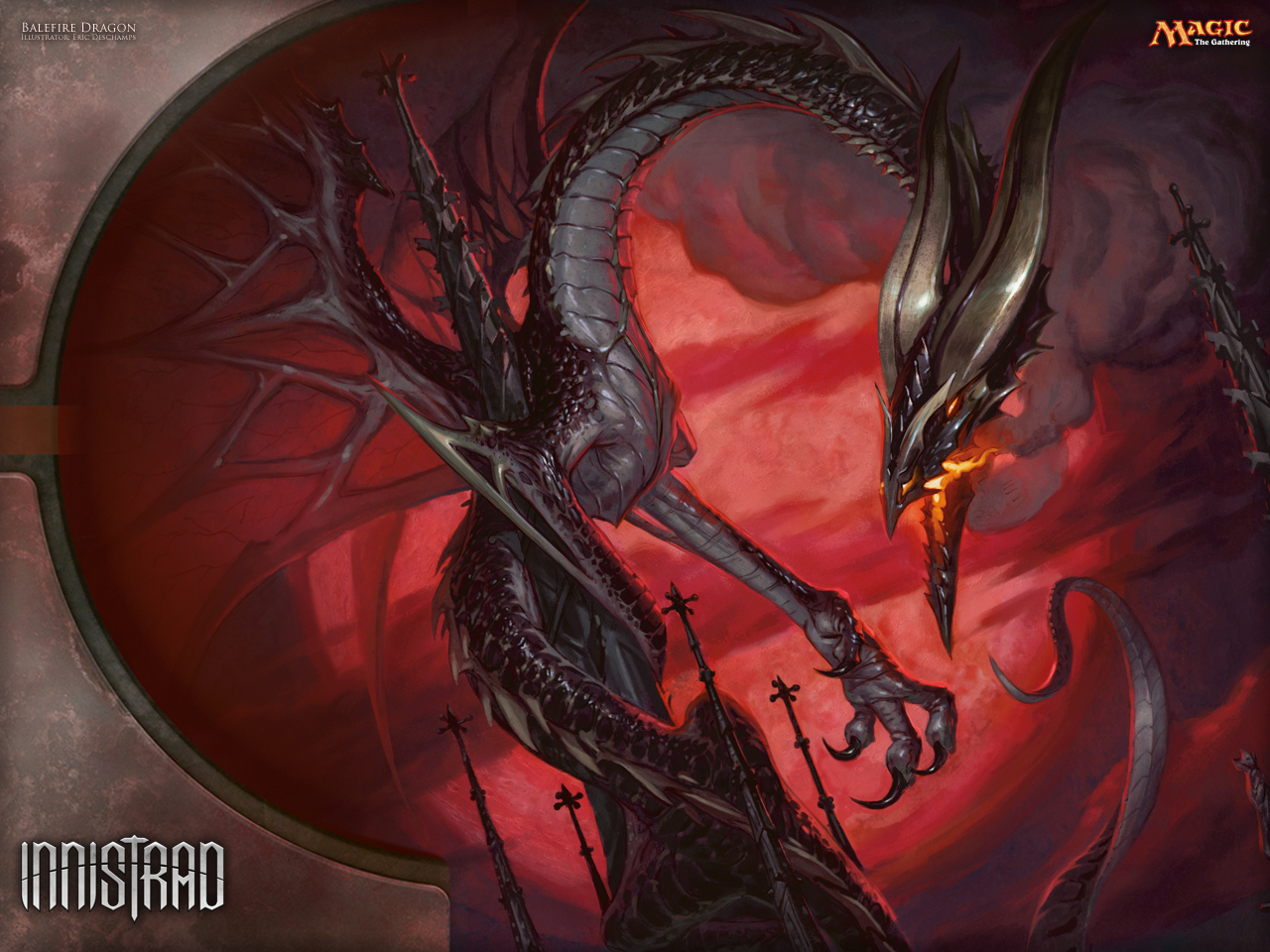 Balefire Dragon Box Topper - HD Wallpaper 