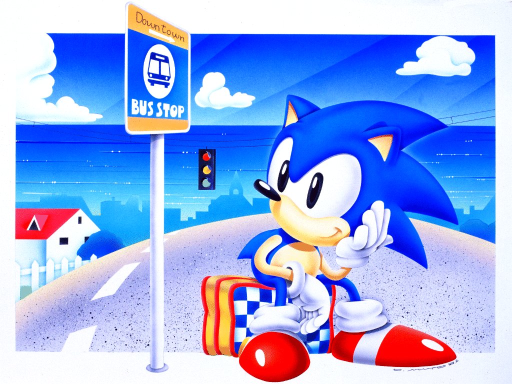 Fondos De Pantalla Classic Sonic - HD Wallpaper 