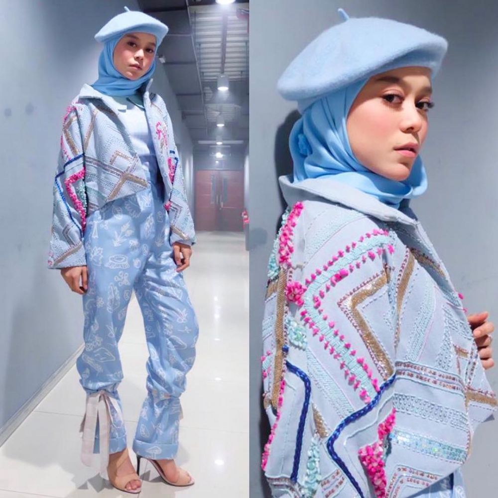 Lesty Mantap Berhijab © Instagram/@lestykejora - Lesti Berhijab - HD Wallpaper 