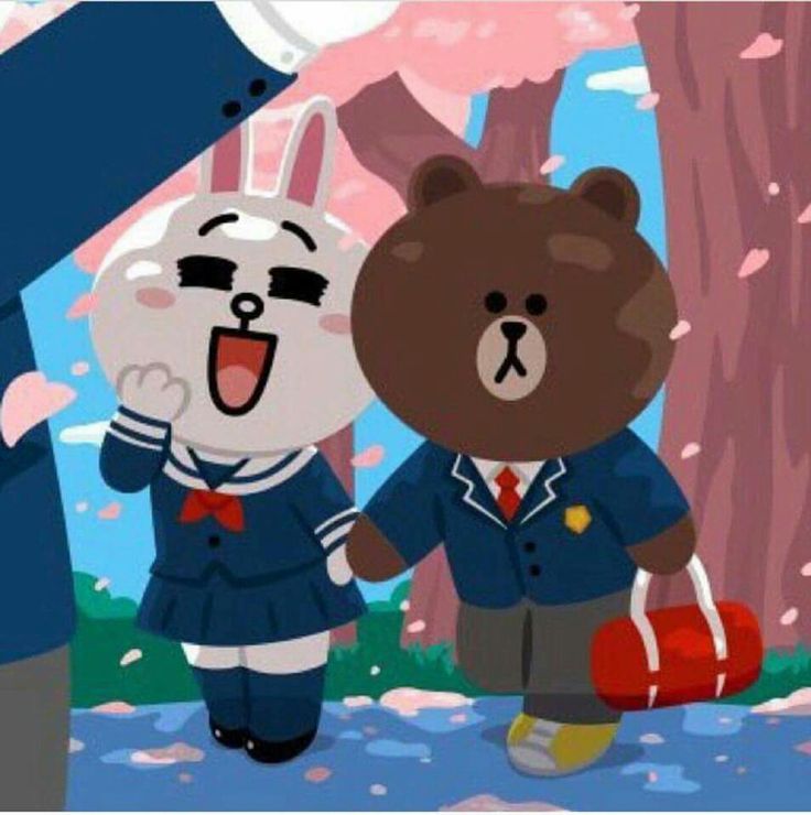 Brown And Cony - HD Wallpaper 