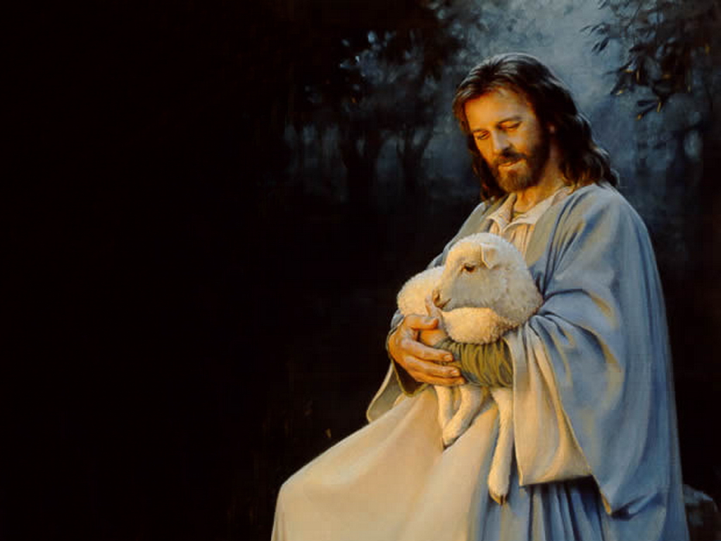 Lord Is My Shepherd With Jesus - HD Wallpaper 