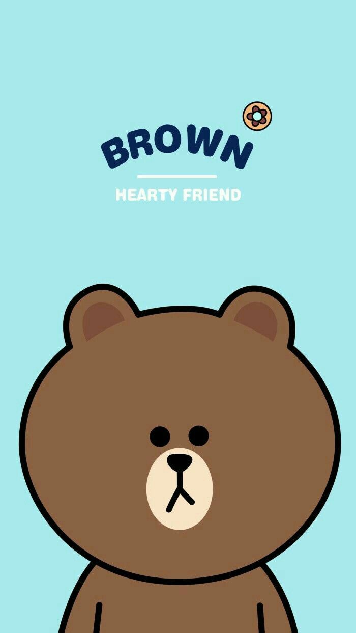 Draw Brown Line Friends - HD Wallpaper 