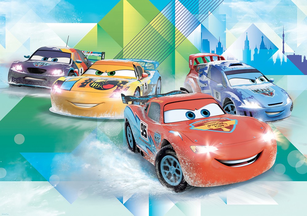 Blue Disney Cars Background - HD Wallpaper 