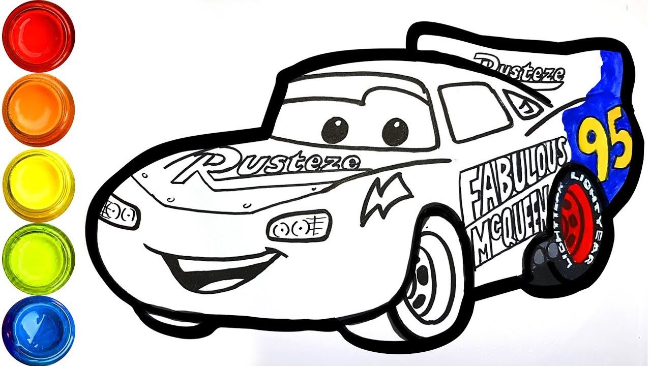 Cars 3 Coloring Pages - HD Wallpaper 