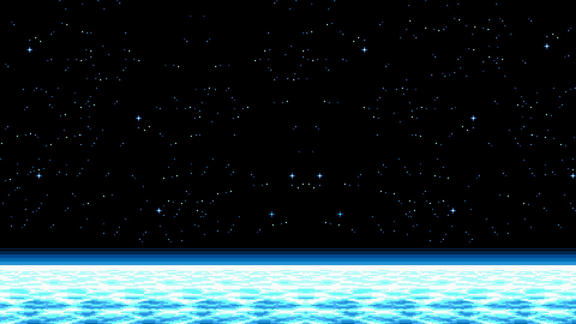 Pixels Stars - HD Wallpaper 