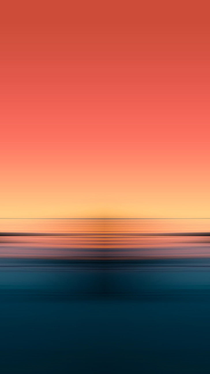 Body Of Water And Sunset Digital Wallpaper, Gradient, - Pozadine Za Telefon Htc - HD Wallpaper 