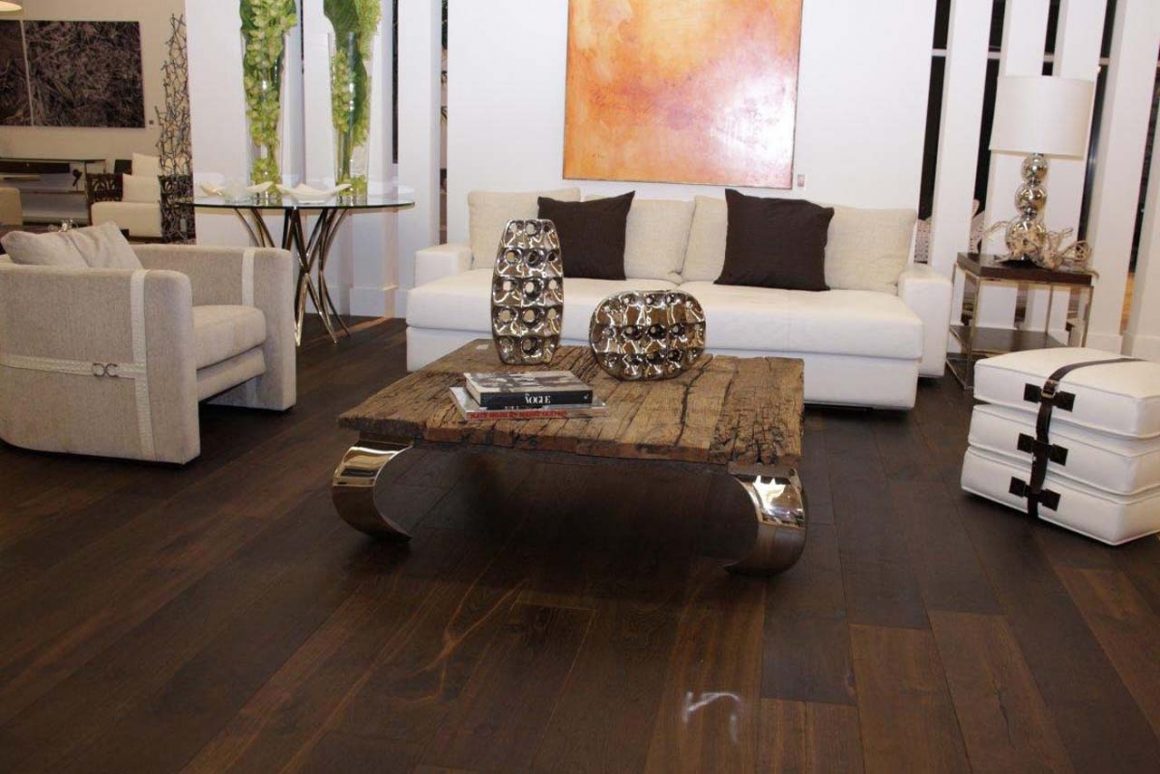 Dark Brown Floor Decorating Ideas - HD Wallpaper 