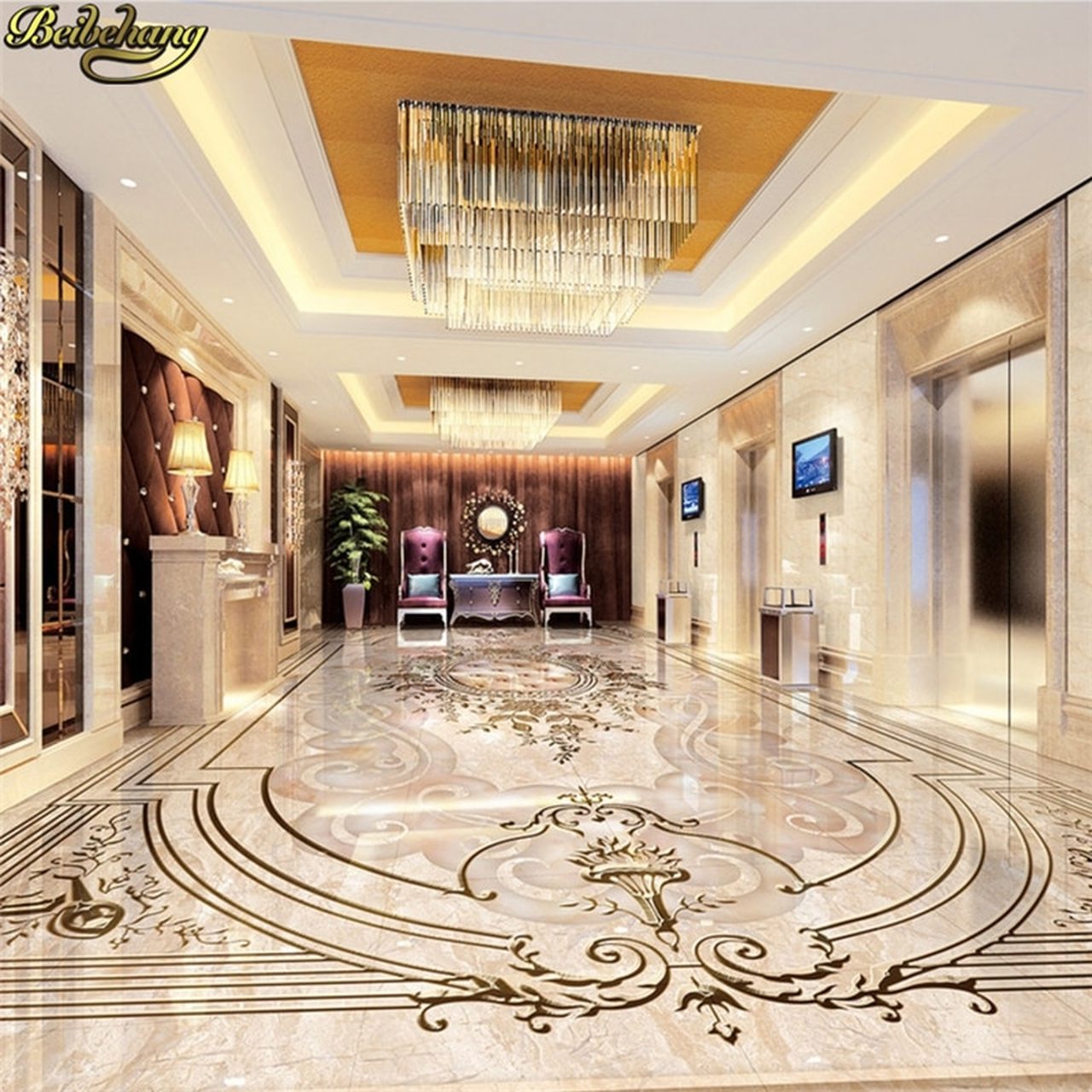 Bedroom Room Floor Tiles - HD Wallpaper 