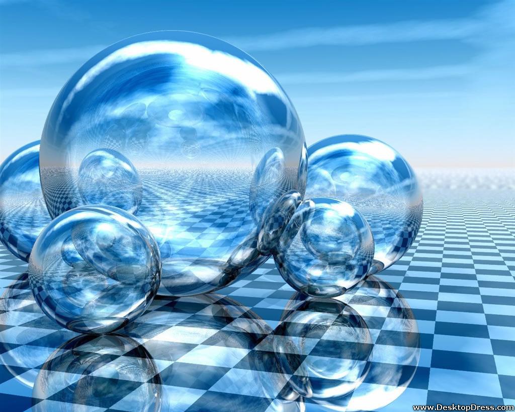 Bubbles On Floor - Bubbles Background 3d - HD Wallpaper 
