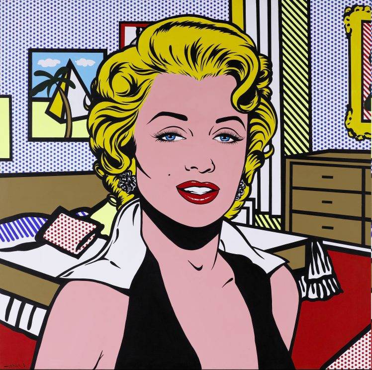 Artiste Pop Art Roy Lichtenstein - HD Wallpaper 