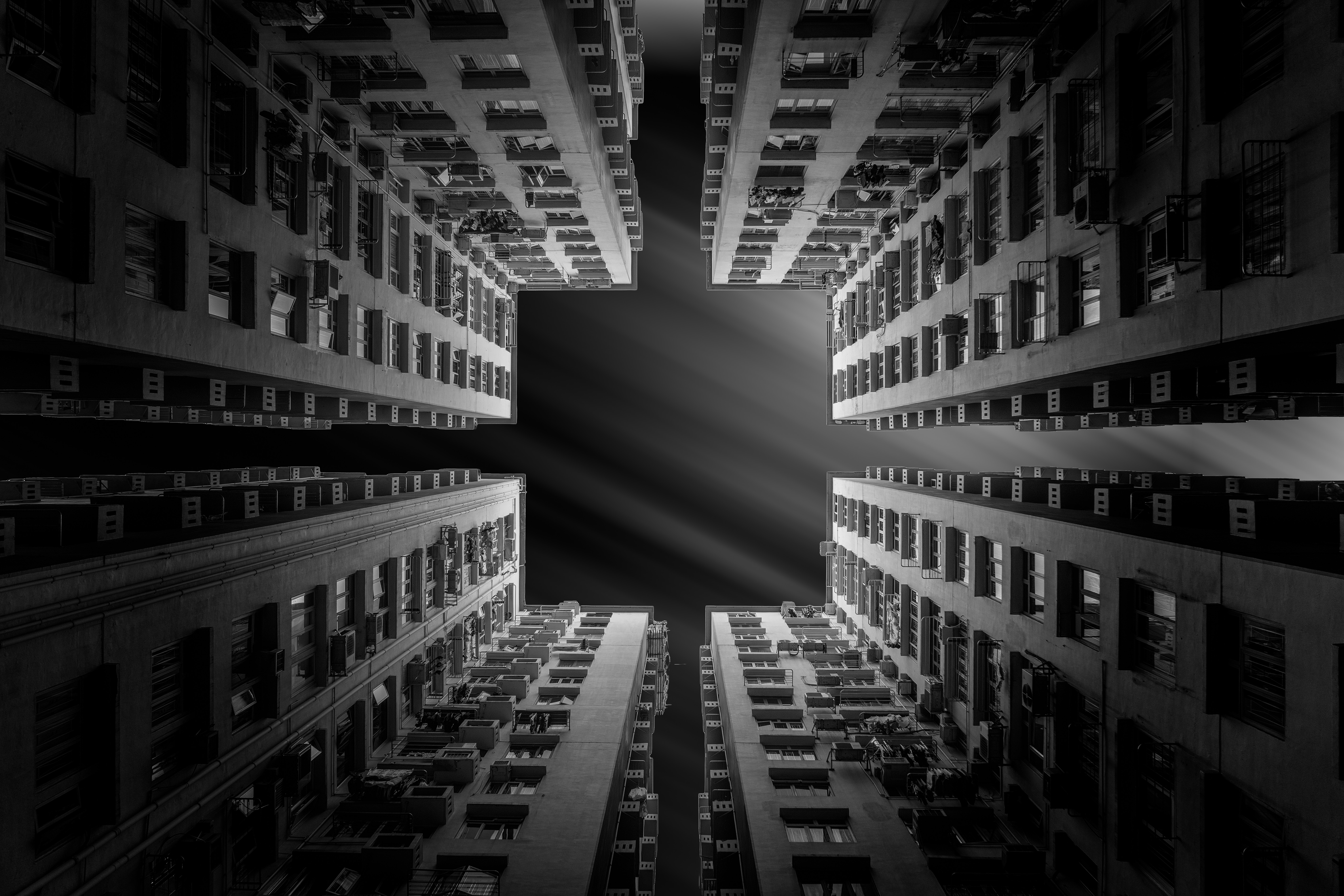 Black And White Industrial Photography - HD Wallpaper 