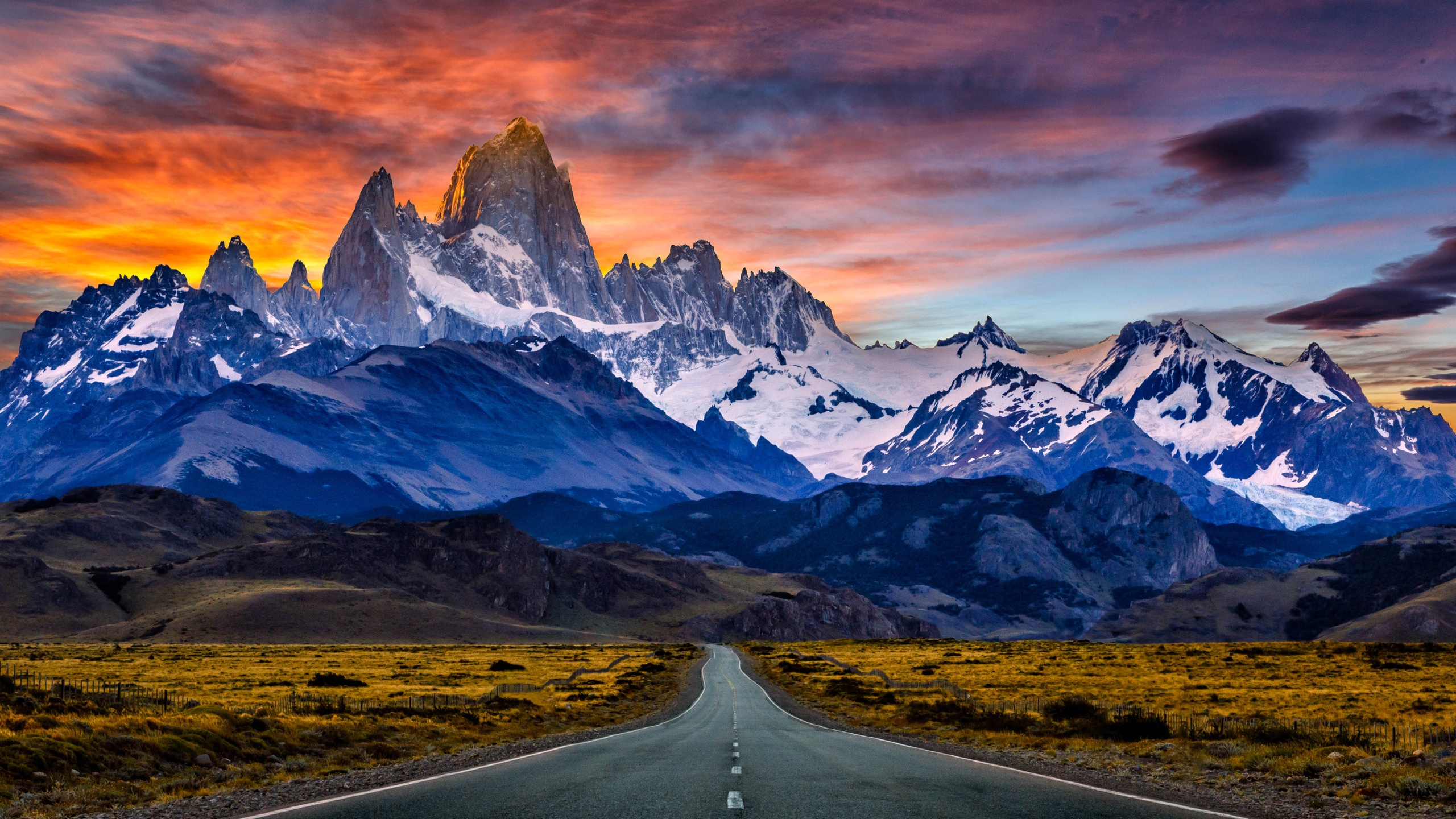 Fitz Roy Mountain - Monte Fitz Roy - HD Wallpaper 