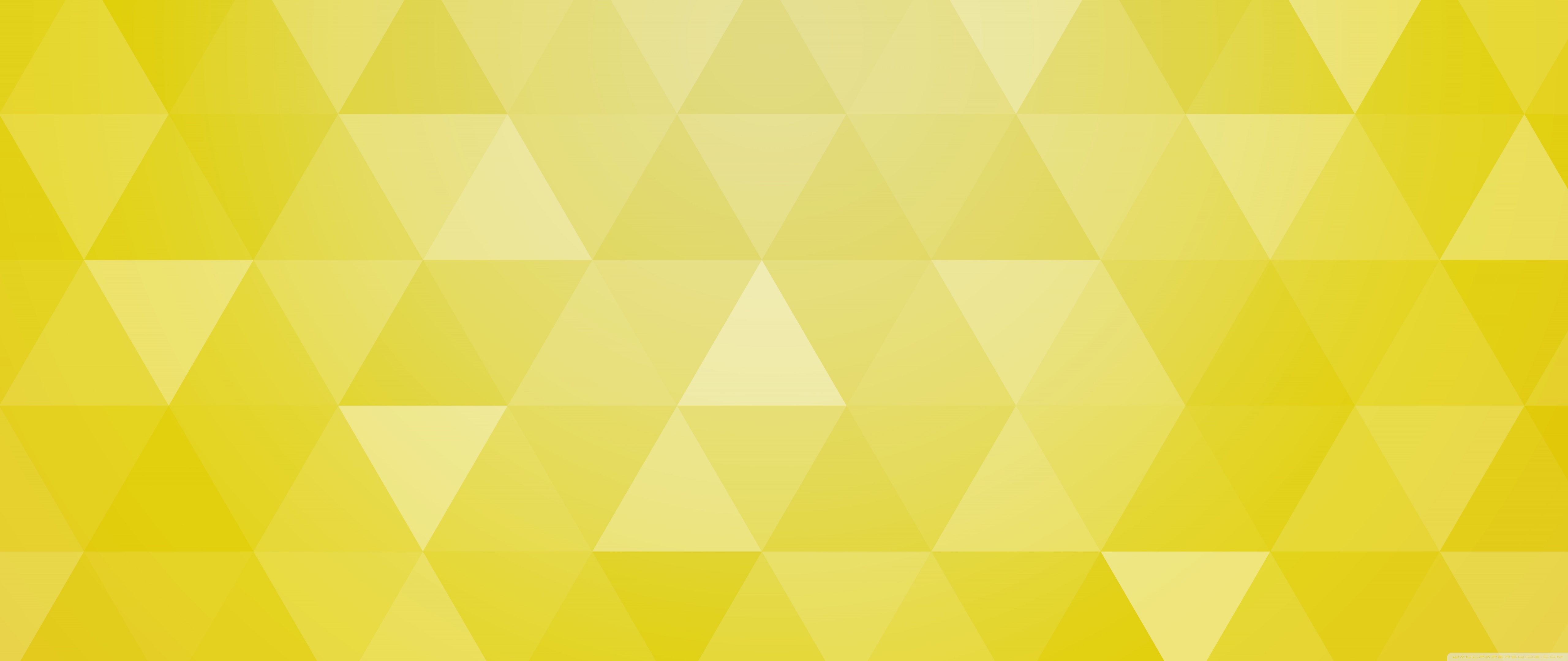 Geometric Yellow Desktop Background - HD Wallpaper 
