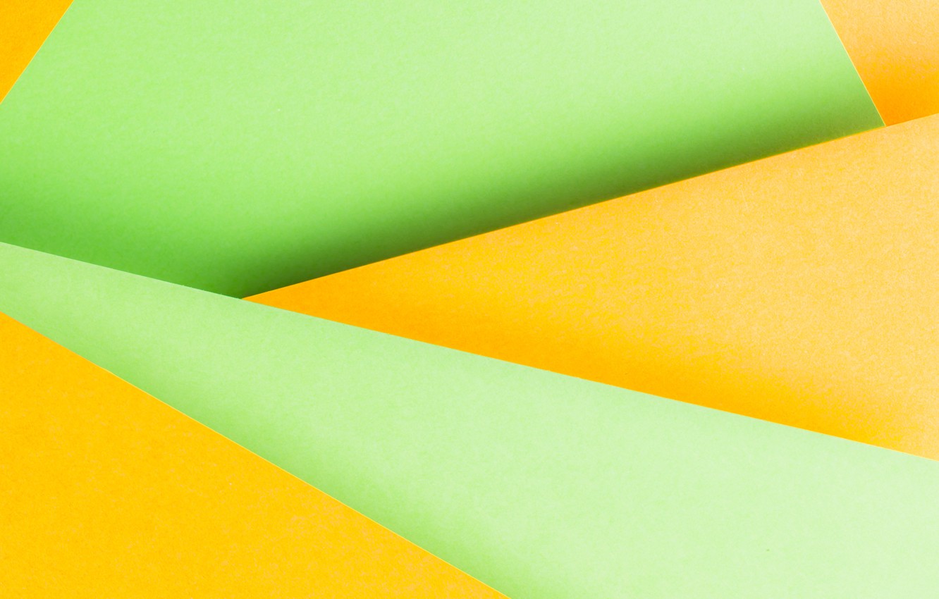 Photo Wallpaper Line, Abstraction, Background, Green, - Green And Yellow Geometric - HD Wallpaper 