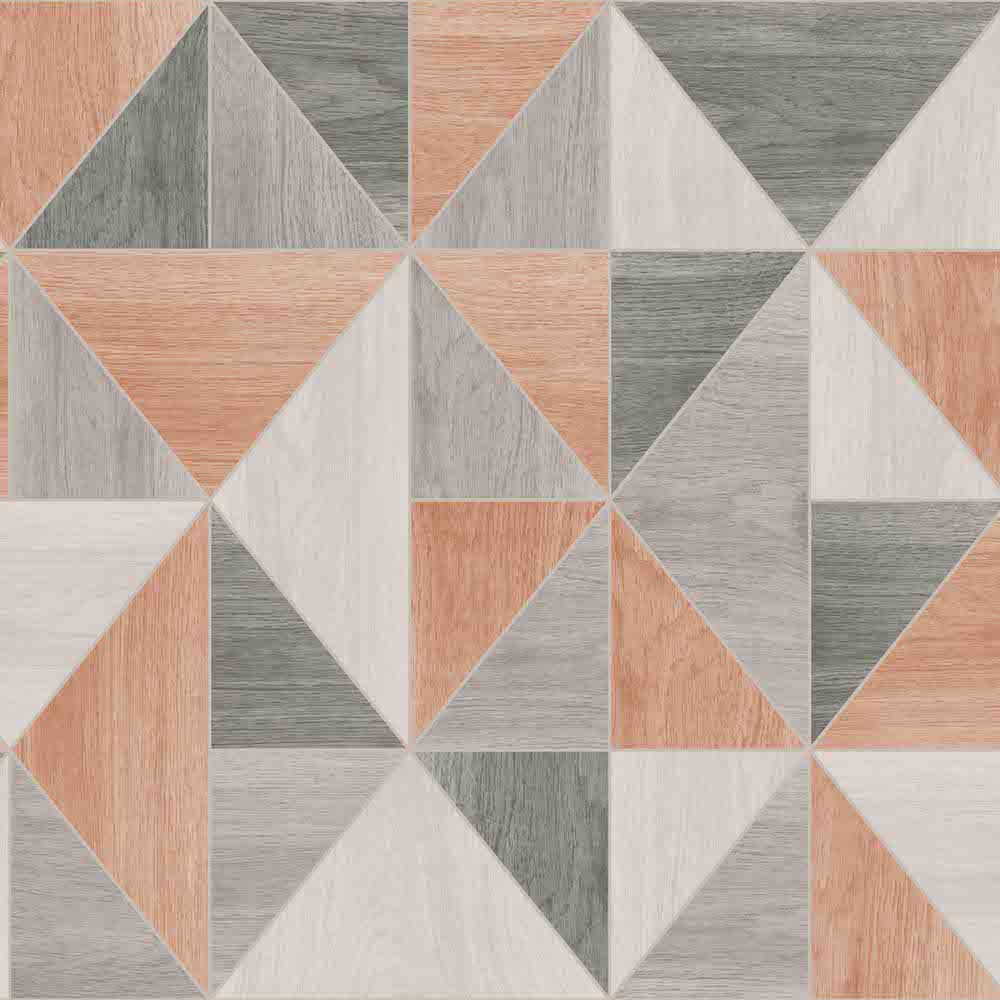 Apex Wood Grain Burnt Orange Wallpaper Fd2225 - Geometric Wallpaper With Orange - HD Wallpaper 