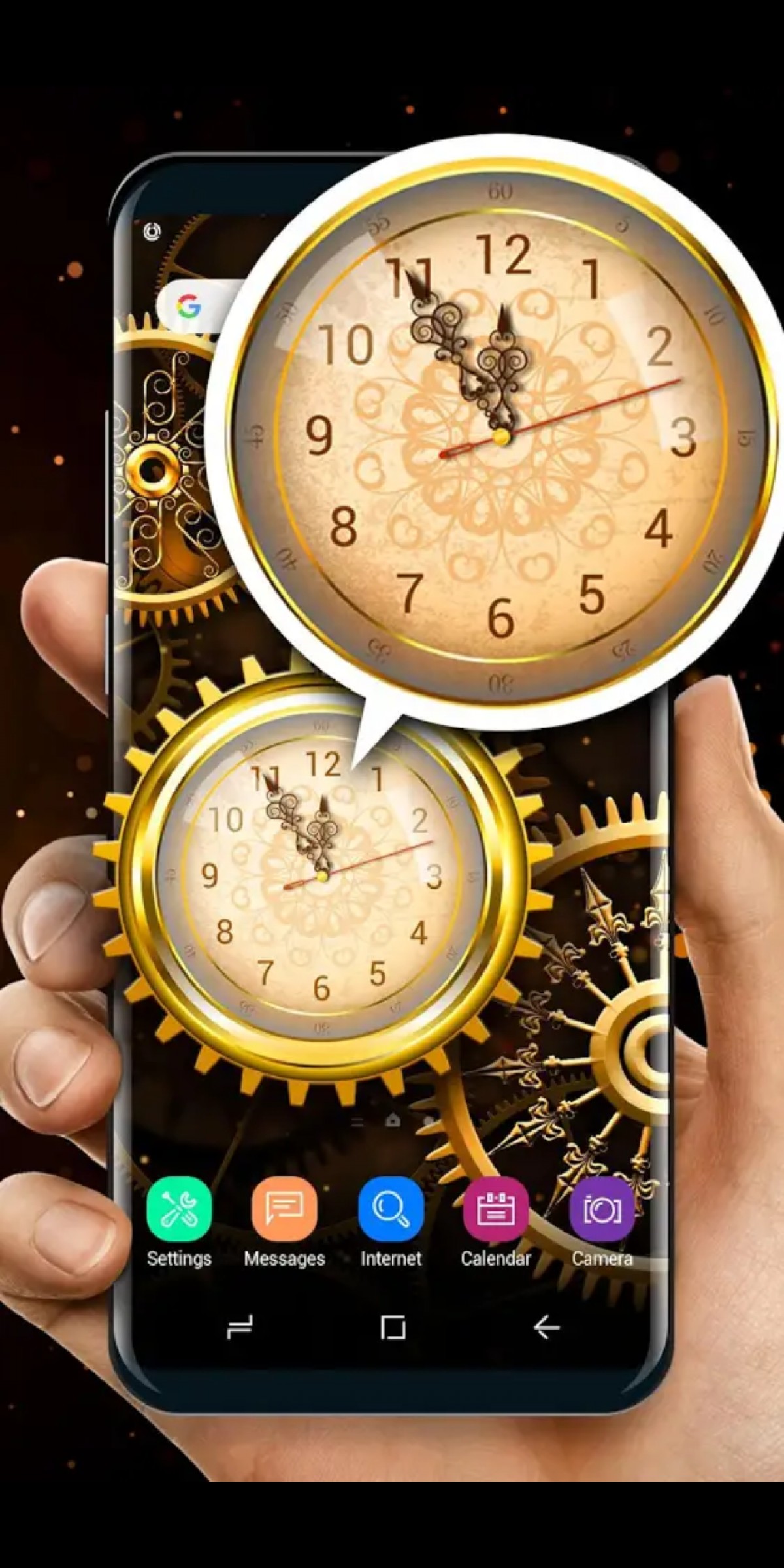 3d Clock Live Wallpaper For Android Image Num 57